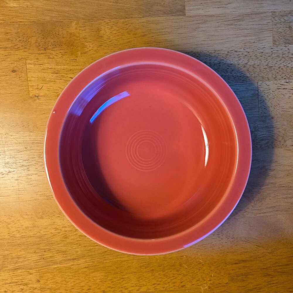 Fiestaware Vintage Classic Rim Cereal Bowl in Persimmon